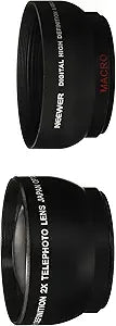 Neewer 52mm Telephoto Wide Angle Lens Kit