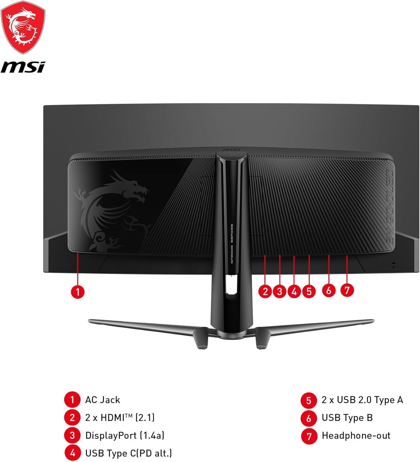 MSI MPG341CQPX QD-OLED 34" Curved 240Hz Gaming Monitor