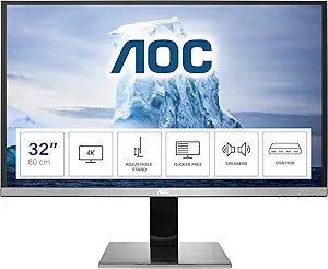 AOC U3277PWQU 32-Inch 4K UHD Monitor — main product image