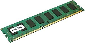 Crucial CT51272BA1067 4GB DDR3 PC3-8500 DIMM Memory