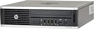 HP 8300-USFF i5 Desktop 8GB RAM 256GB SSD Win10 Pro - Renewed
