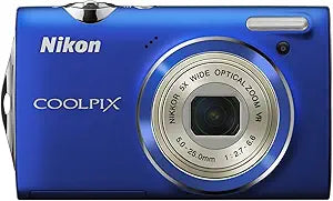 Nikon S580 Blue Coolpix S5100 12MP Digital Camera