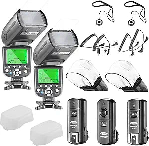 Neewer TT660 II Speedlite Flash Kit for Canon Nikon
