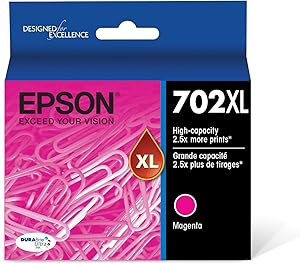 Epson T702XL320-S 702XL High Capacity Magenta Ink Cartridge