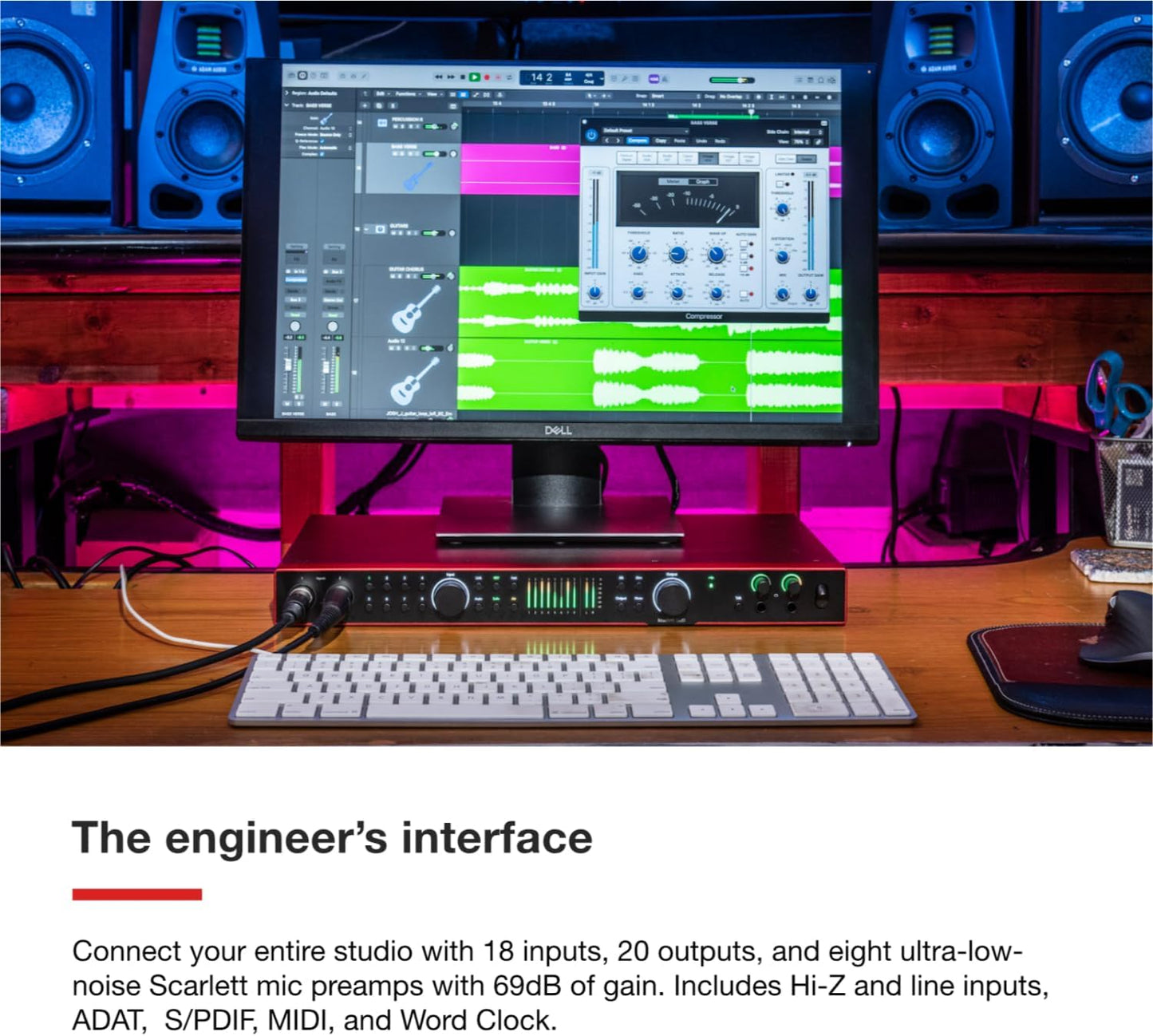 Focusrite AMS-SCARLETT-18I20-4G Scarlett 18i20 USB Audio Interface