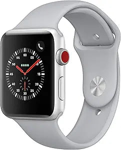 Apple Series 3 GPS + 4G LTE 38MM Smartwatch Renewed