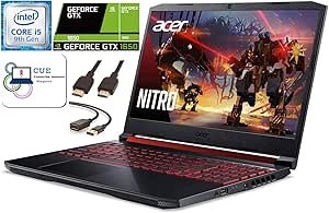Acer AN515-54 Nitro 5 Gaming Laptop - i5, 16GB, Dual Storage