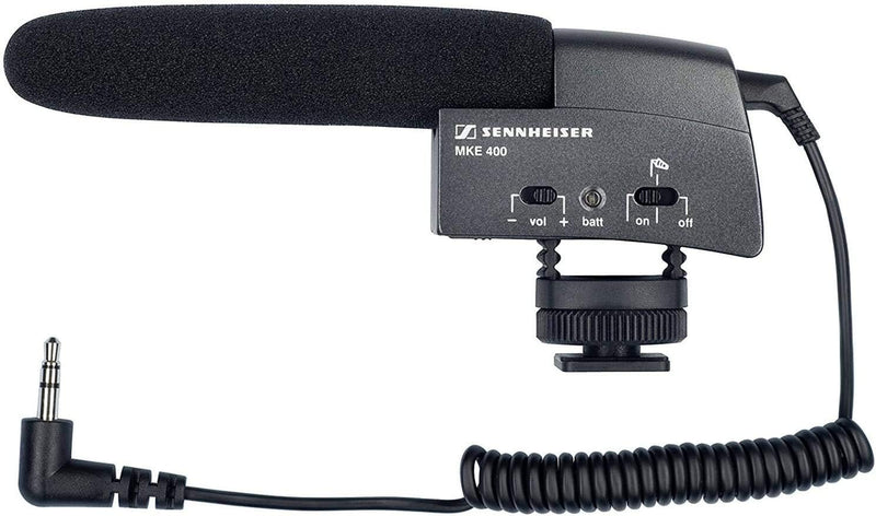 Sennheiser MKE 400 Shotgun Microphone Camera — main product image
