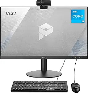 MSI PRO AP241 AIO PC: i3, 32GB RAM, SSD+HDD, Webcam — main product image