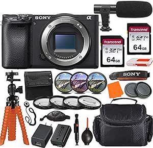 Sony Alpha a6400 Mirrorless Camera Bundle