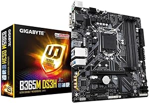Gigabyte B365M DS3H LGA1151 Micro ATX Motherboard