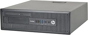 HP ProDesk 400 G1 Renewed Desktop - i5, 8GB, 128GB SSD, Win10 — main product image