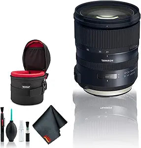 Tamron AFA032C-700 SP 24-70mm f/2.8 Canon EF Lens Bundle
