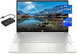 HP Pavilion 15 - 11th Gen i7 Laptop - 32GB RAM, 512GB SSD, Windows 11 Pro