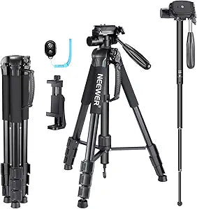 Neewer SAB264 70-Inch Aluminum Camera Tripod Monopod — main product image