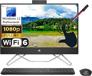 HP 24-cb Pentium Touch All-in-One Desktop — main product image