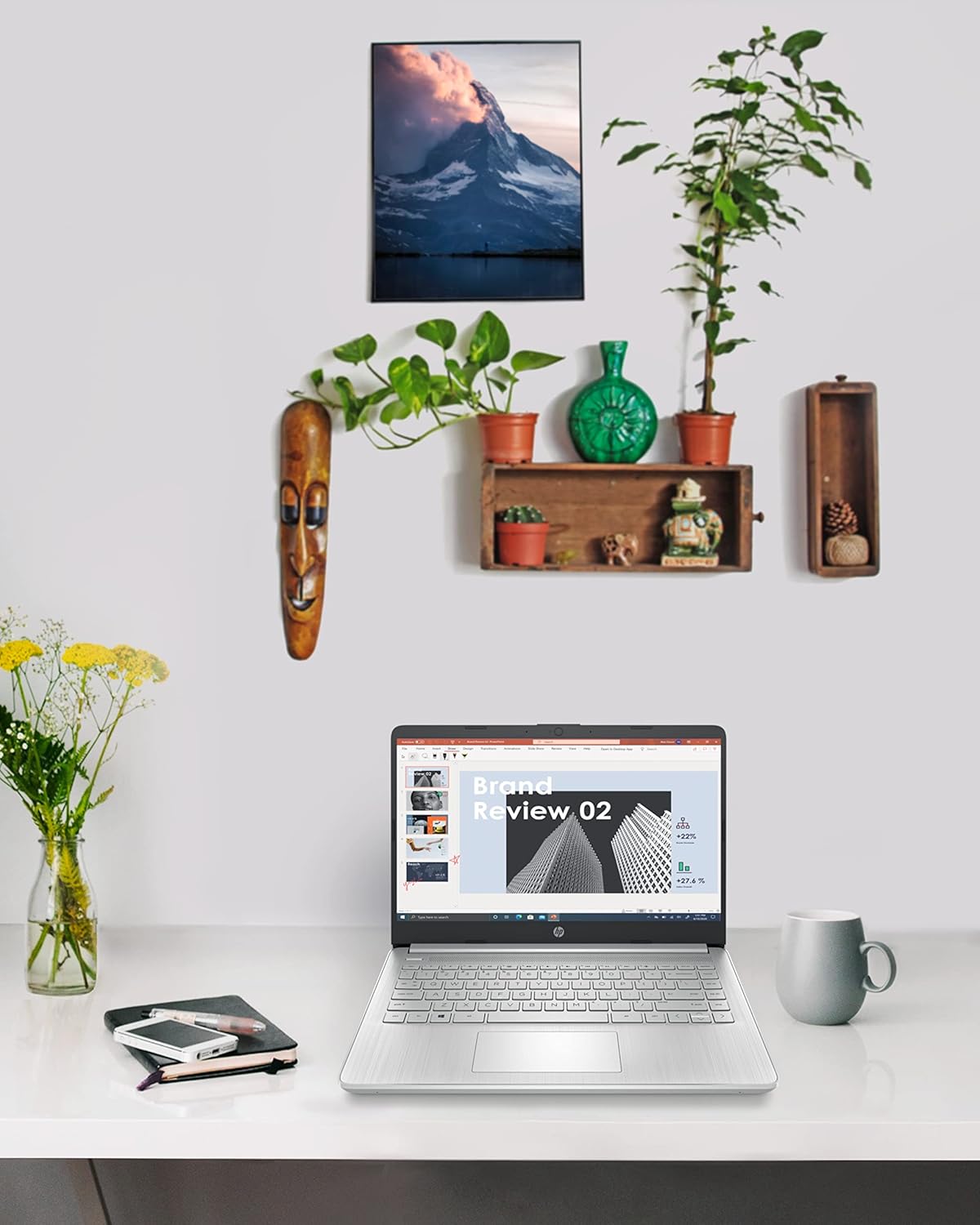 HP 14-dq0090nr 14-inch Pentium 128GB SSD Windows 11 Laptop