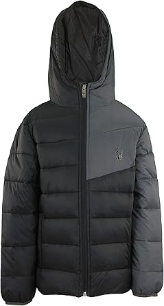 Spyder Ace Short Puffer Jacket Boys Youth — main product image