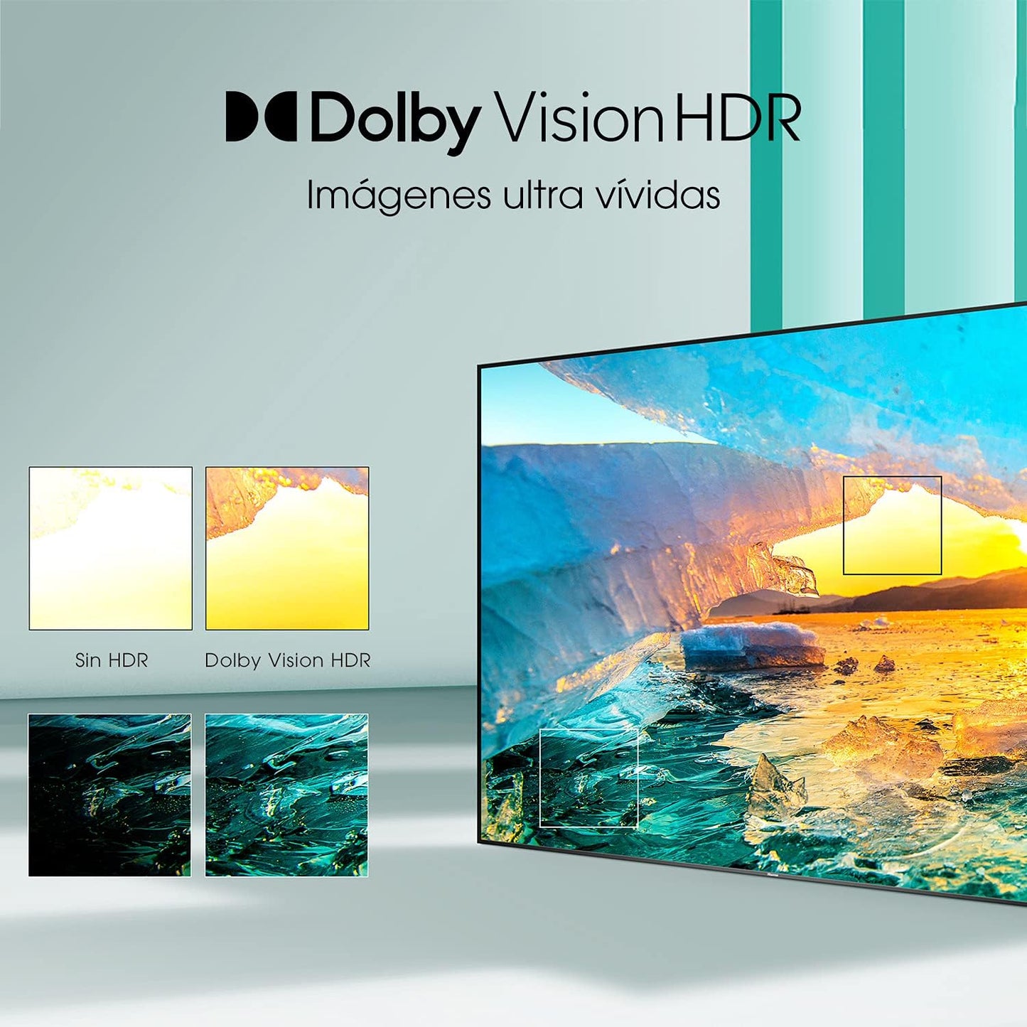 Hisense 50A6G 50-Inch 4K UHD Android Smart TV (Renewed)