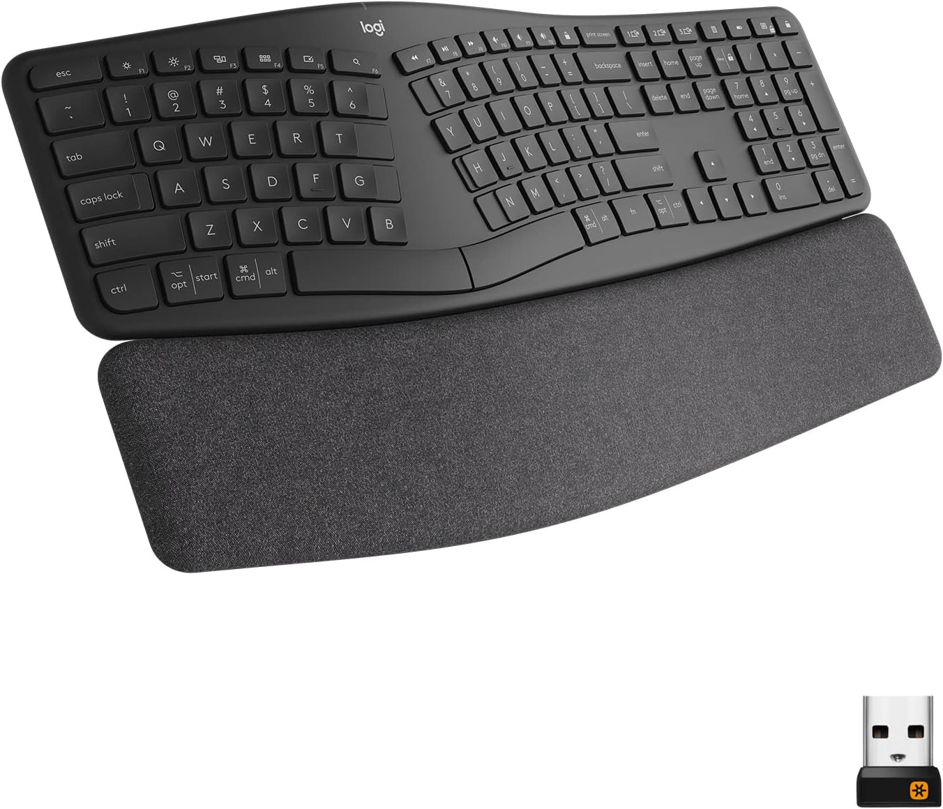 Logitech ERGO K860 Ergonomic Wireless Keyboard and Lift Mouse Combo