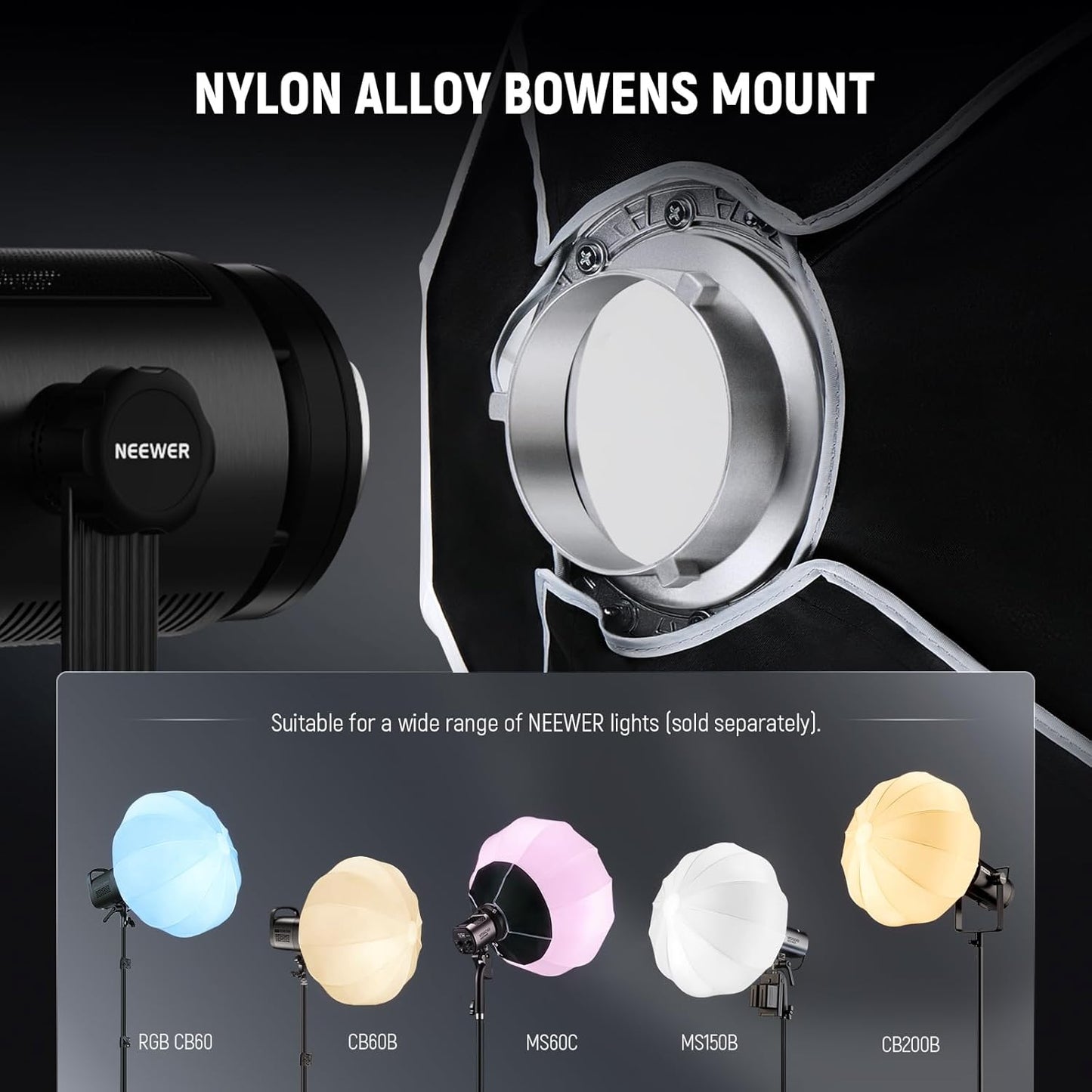 Neewer NS35L 33.5" Lantern Softbox Bowens Mount