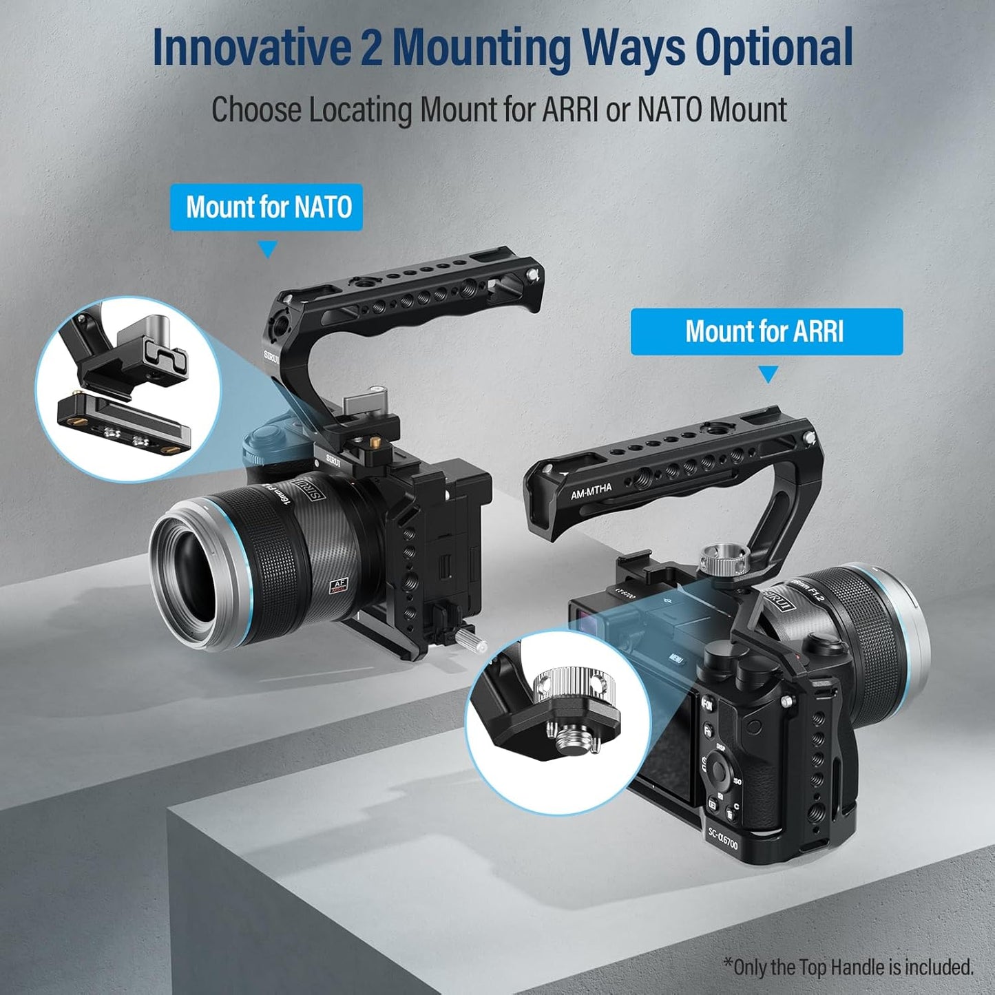 Sirui AM-MTHA Camera Cage Top Handle Grip