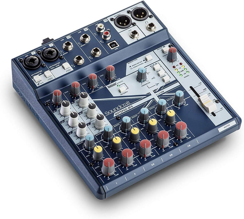 Soundcraft Notepad-8FX 8-Channel Analog Mixing Console — main product image