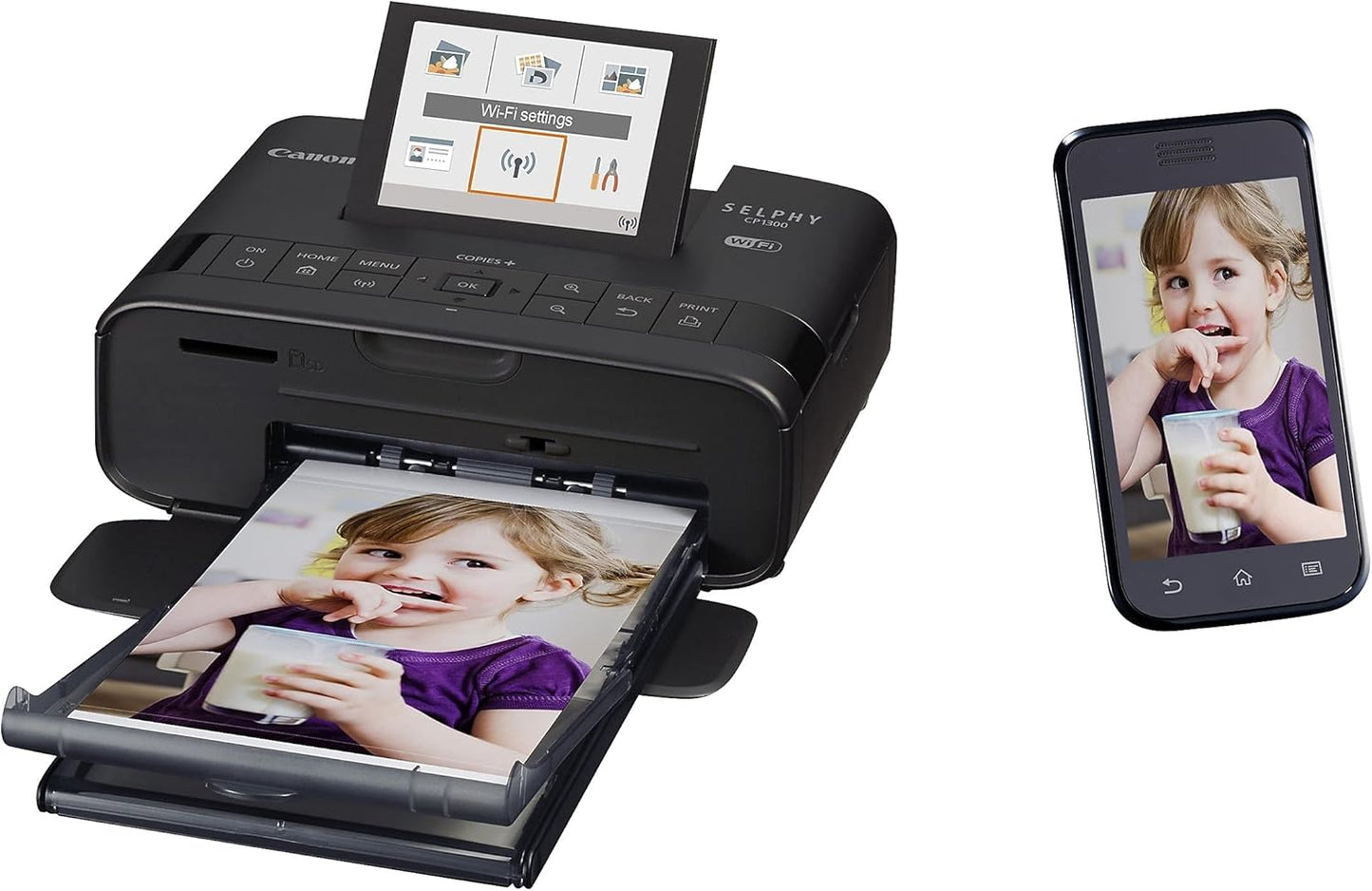Canon CP1300 Selphy Wireless Compact Photo Printer