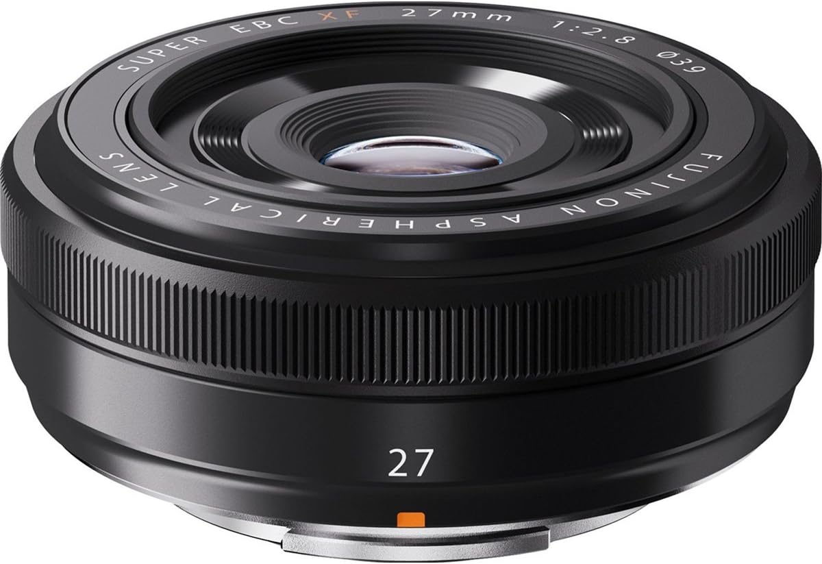 Fujifilm XF27mmF2.8 - Black - Compact Prime Lens for X-Series