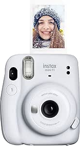 Fujifilm 16654798 Instax Mini 11 Instant Camera - Ice White
