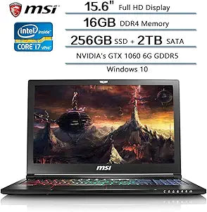 MSI Stealth Pro-230 Gaming Laptop i7 GTX 1060 — main product image