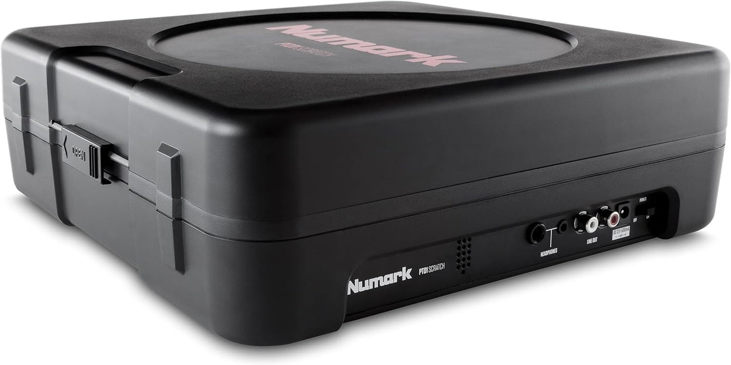 Numark PT01 Scratch Portable DJ Turntable