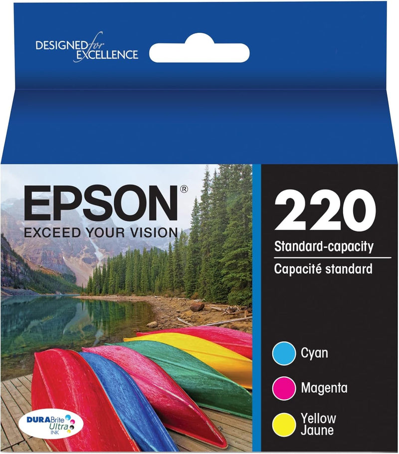 Epson T220520-S DURABrite Ultra Ink Color Combo Pack — main product image