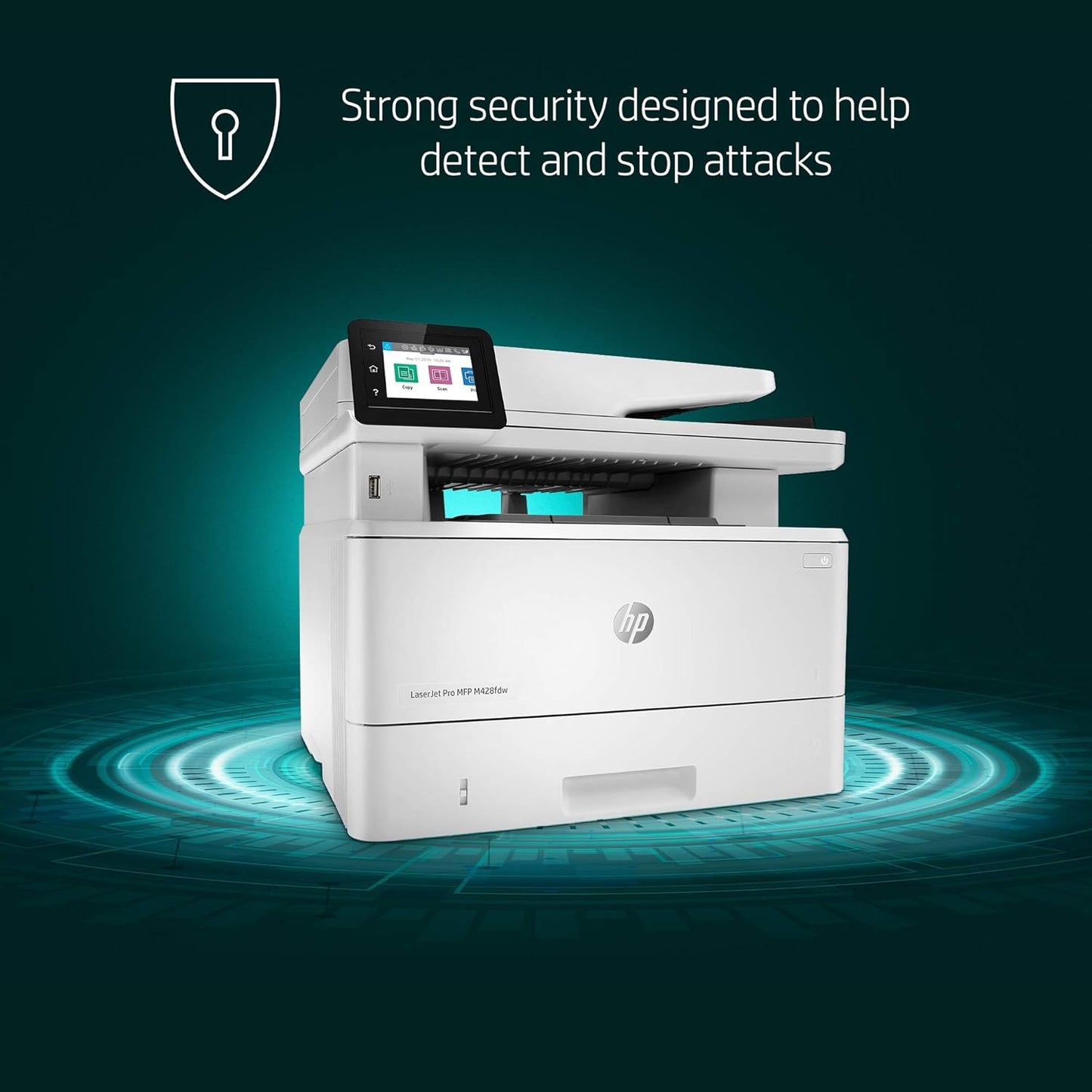 HP M428fdw LaserJet Pro Multifunction Wireless Printer (Renewed)