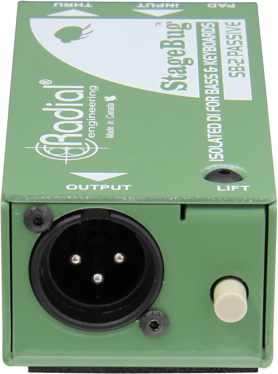 Radial Engineering SB2 StageBug Passive Instrument DI Box