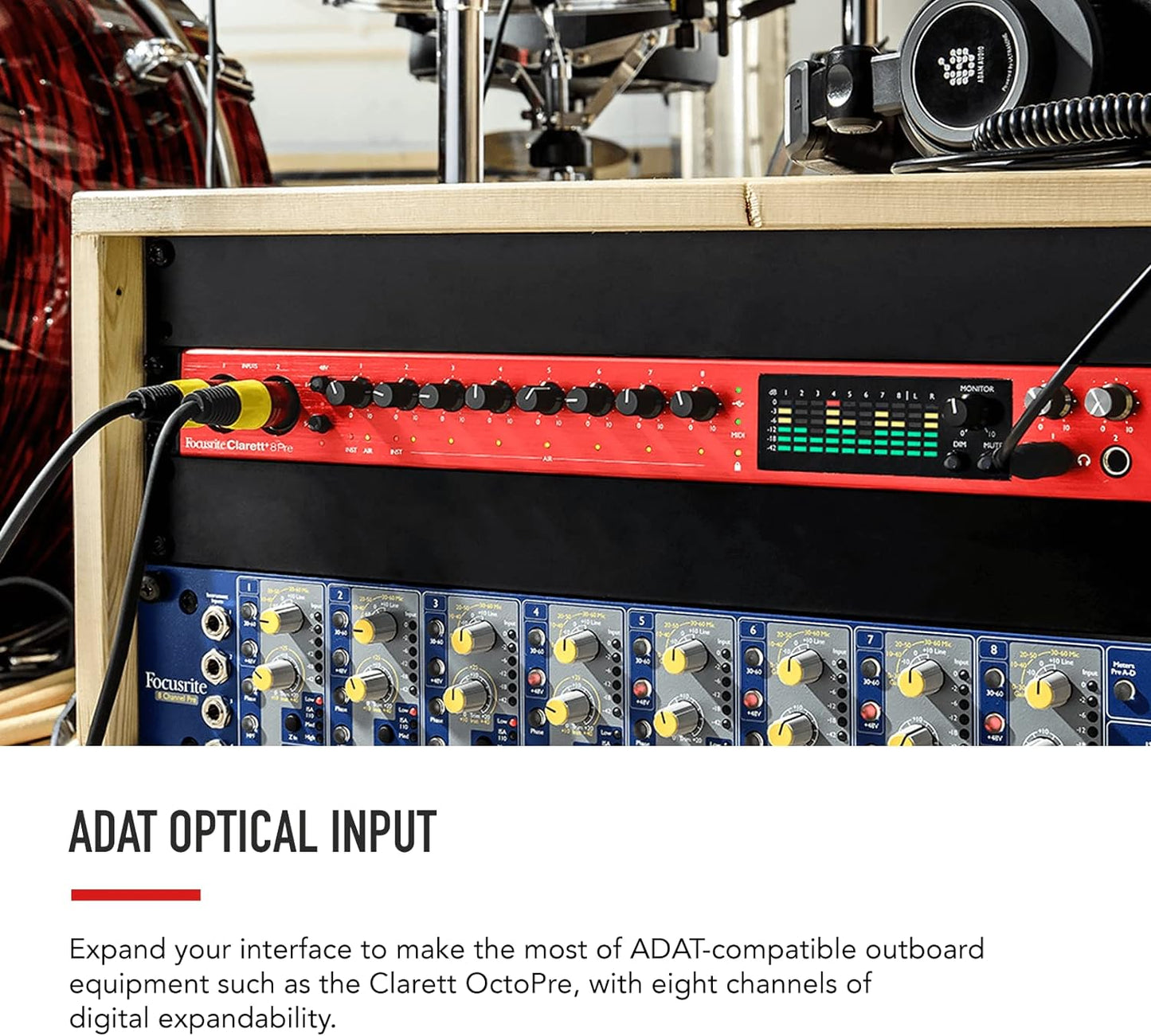 Focusrite AMS-CLARETT-PLUS-8PRE Studio Audio Interface