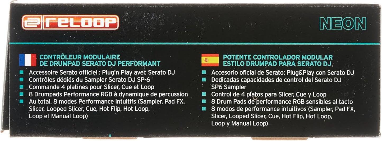 Reloop AMS-NEON USB Serato DJ Pad Controller