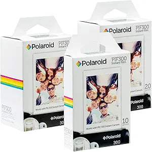 Polaroid PIF300 Instant Film 50 Pack Fujifilm Instax Mini