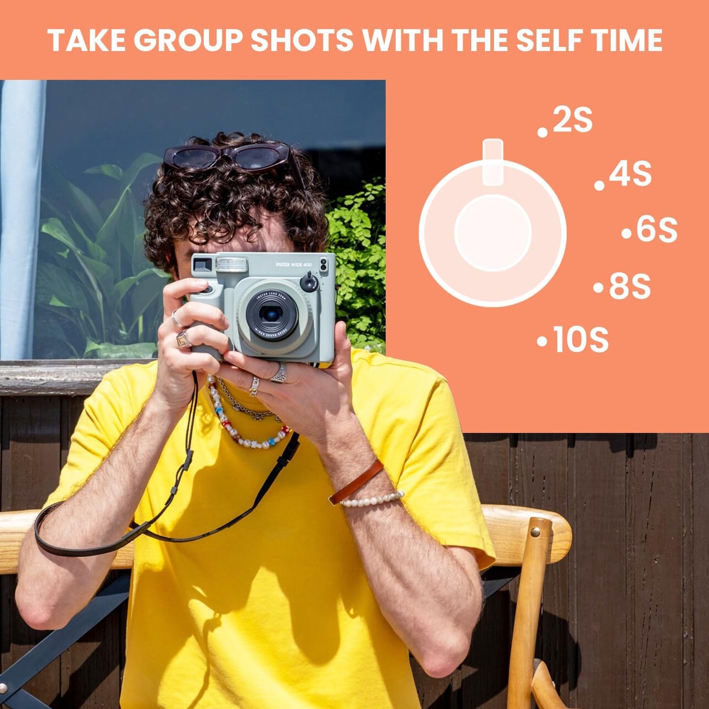 Fujifilm Instax Wide 400 Instant Camera Bundle