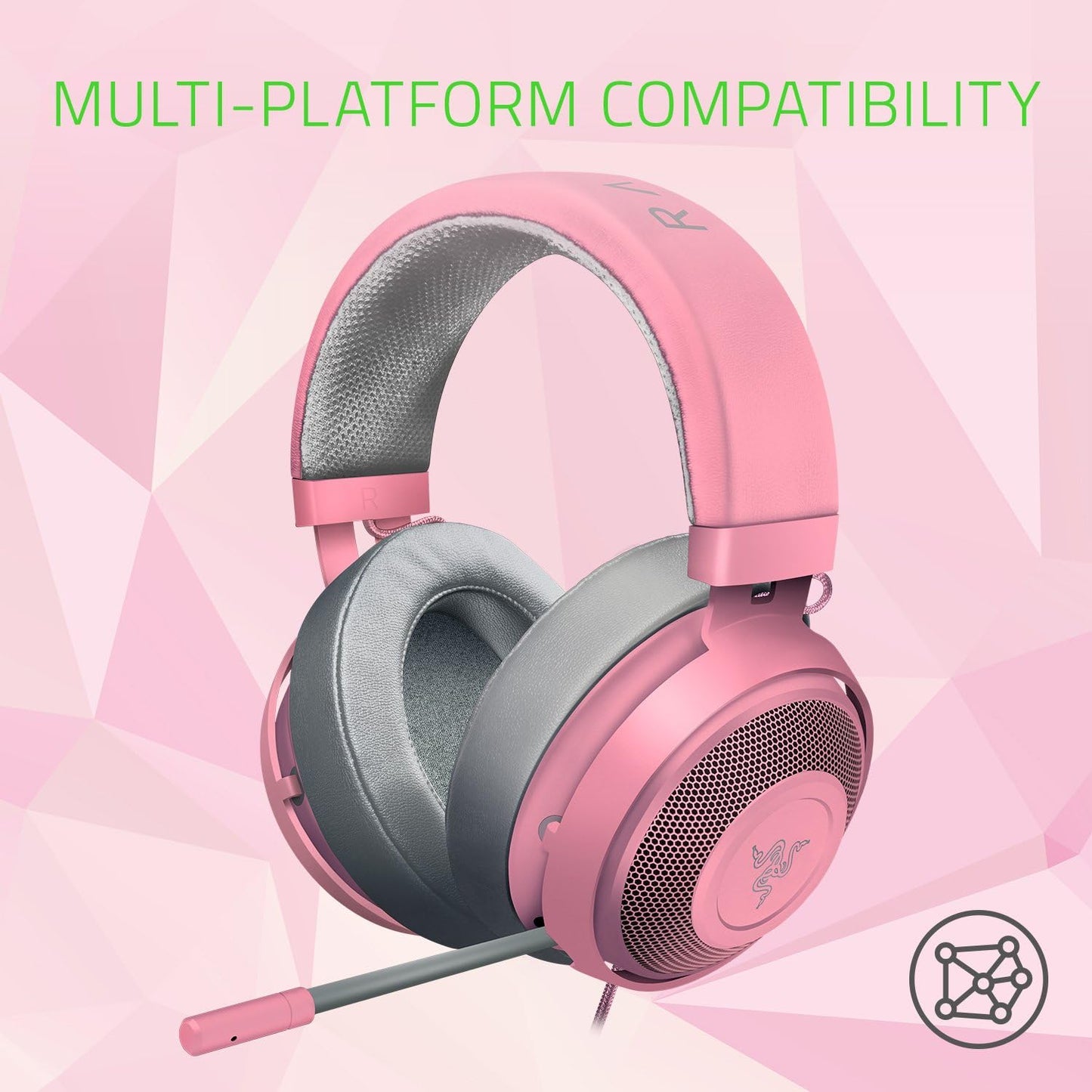 Razer RZ04-02050900-R3M1 Kraken Pro V2 Quartz Gaming Headset