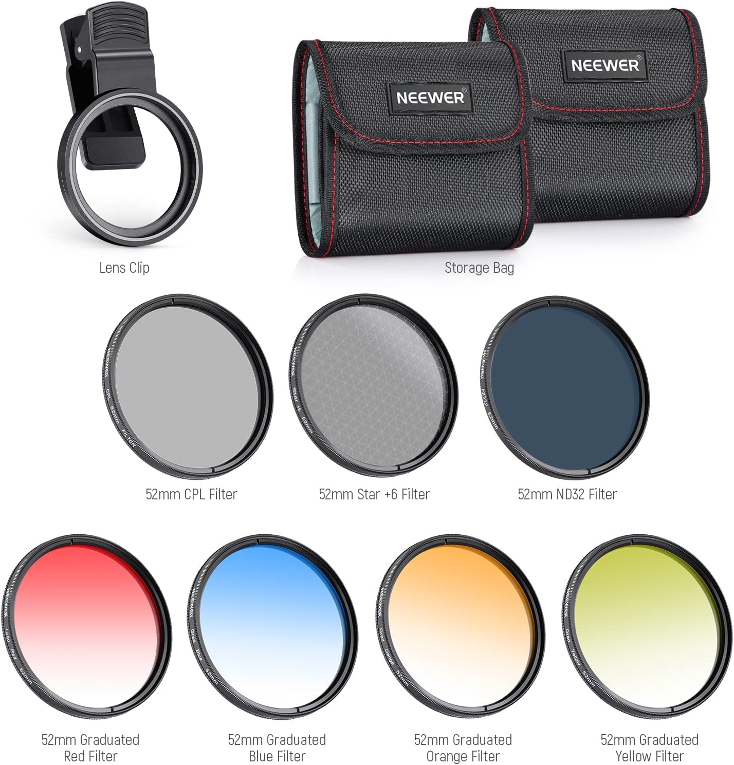 Neewer 10101533 52mm ND+CPL Effect Filter Set