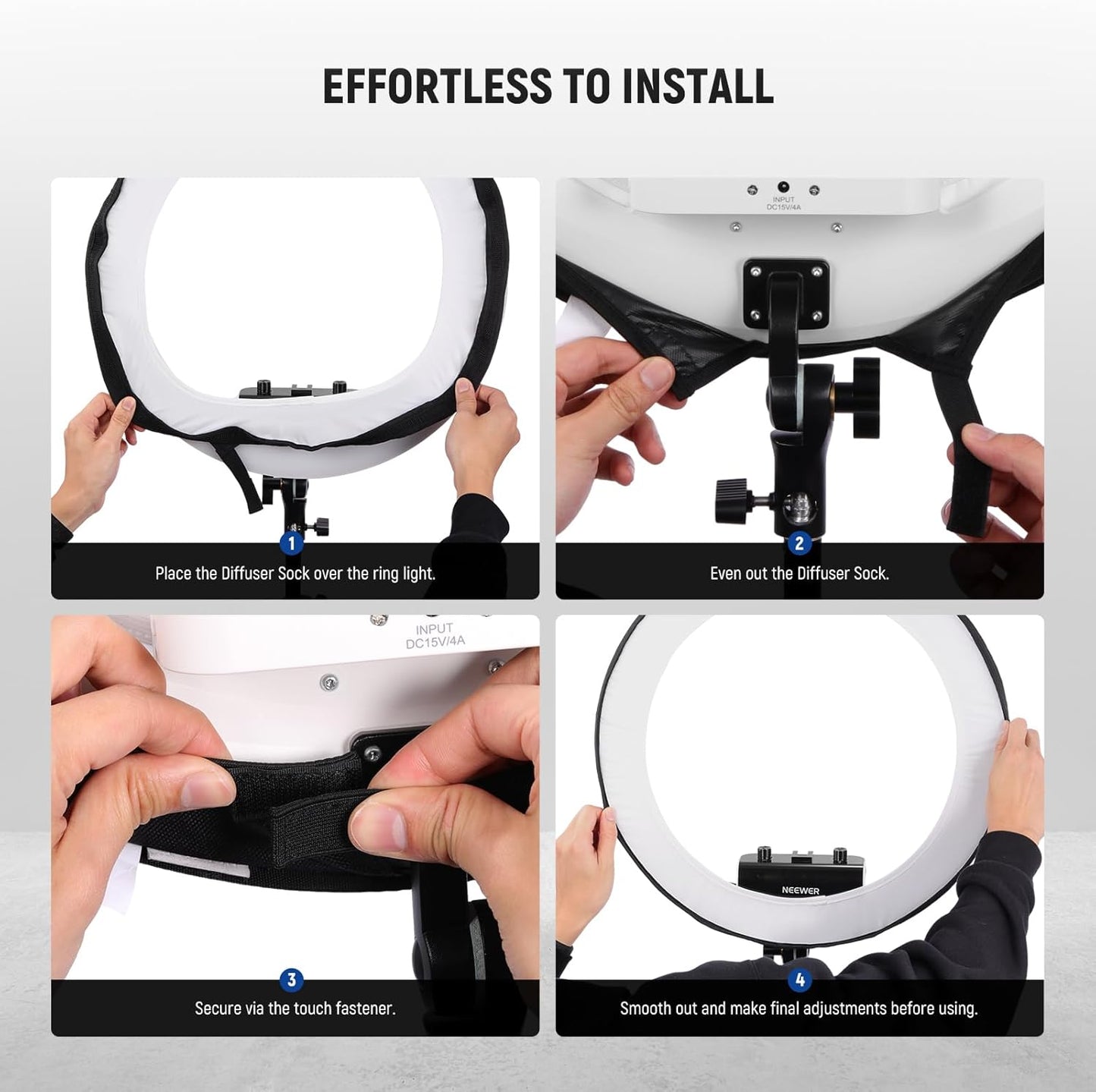 Neewer 10103516 Ring Light Softbox Diffuser