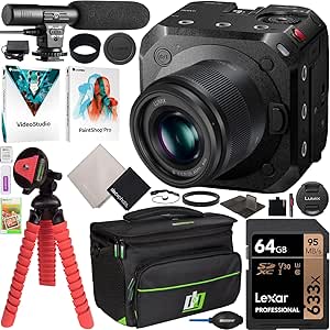Panasonic E2PNDCBGH1 LUMIX BGH1 4K Cinema Camera Kit