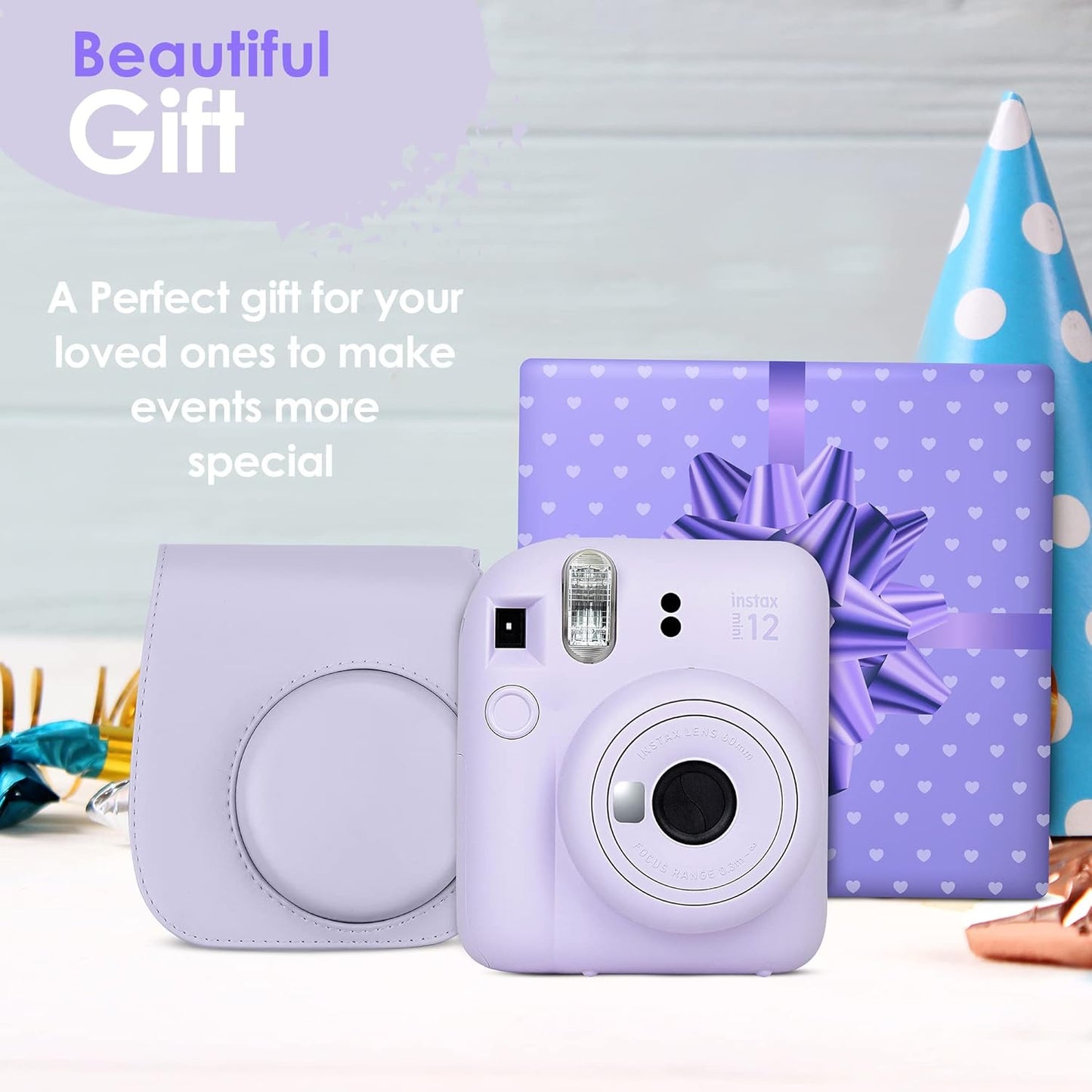 Fujifilm Instax Mini 12 Instant Camera Bundle Mint