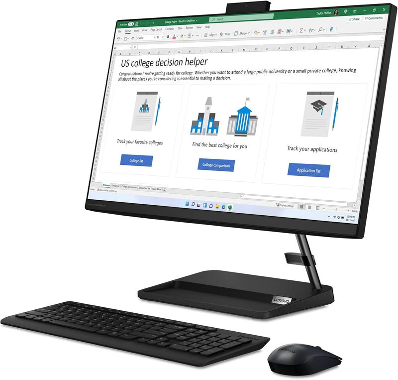 Lenovo F0G100QGUS IdeaCentre AIO 3 Ryzen Desktop — main product image