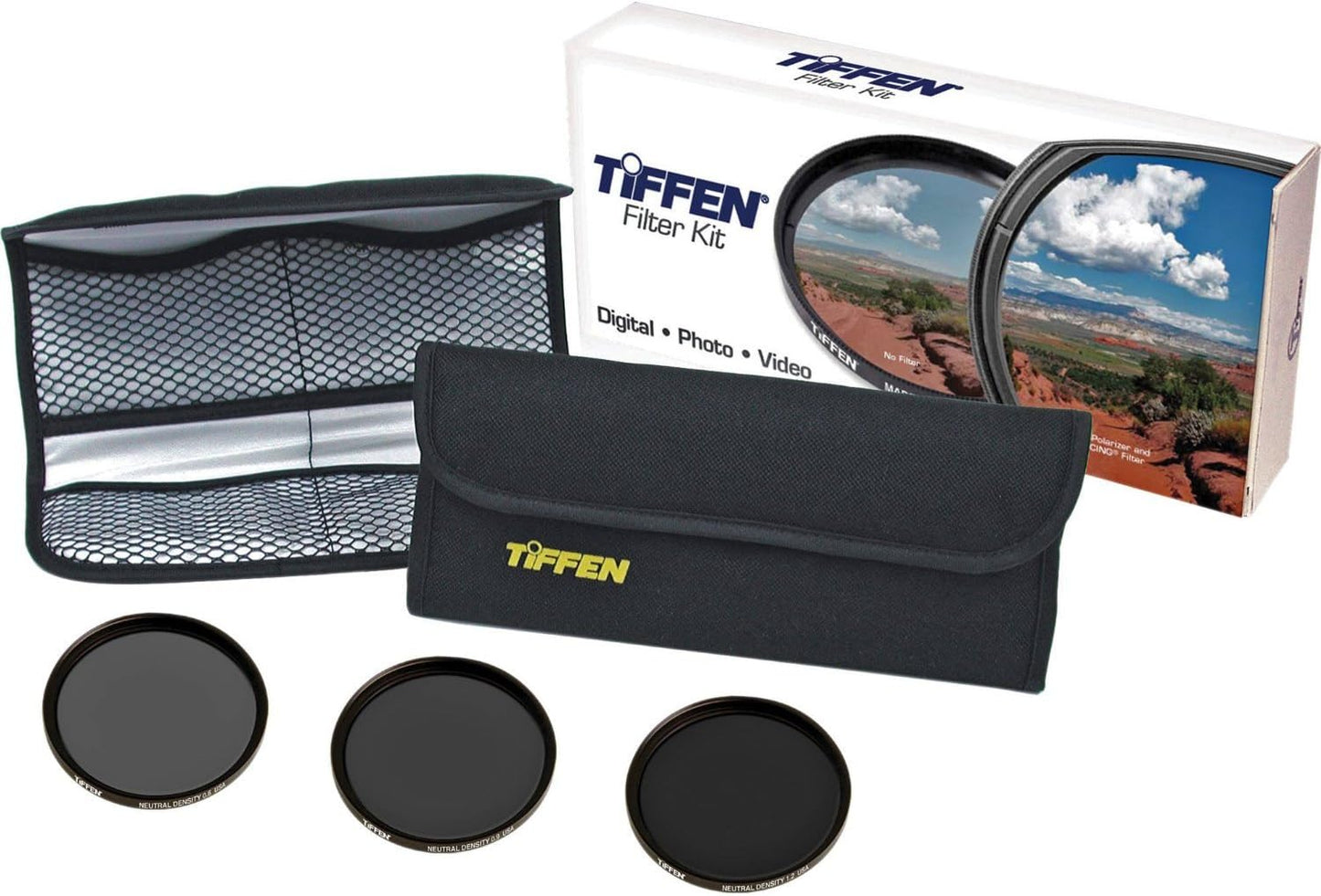 Tiffen 77NDK3 77mm Digital ND Filter Kit