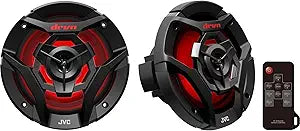 JVC CS-DR620MBL 6.5" Marine RGB LED Speakers