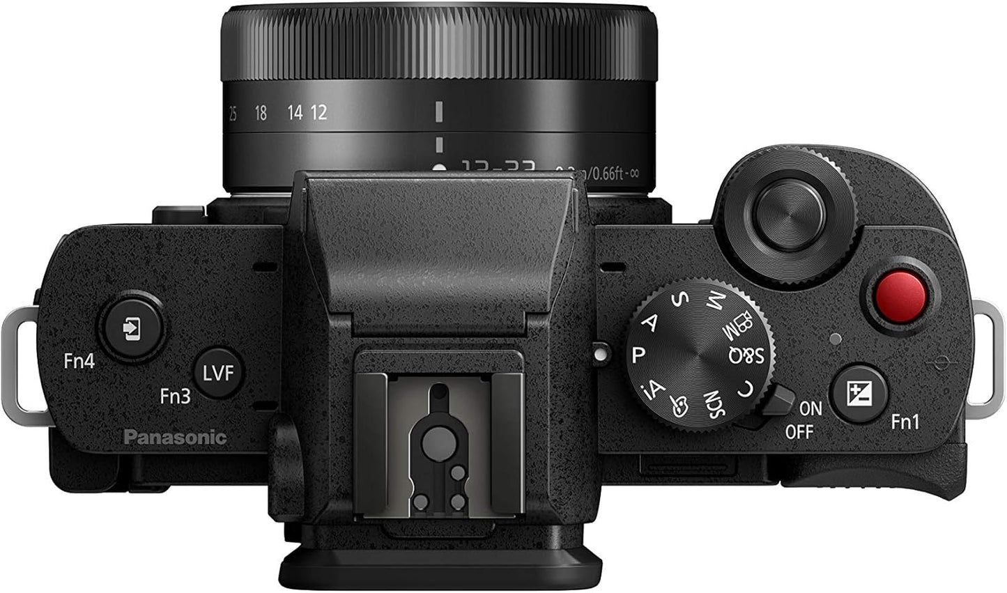 Panasonic LUMIX G100 4K Mirrorless Camera 12-32mm Lens