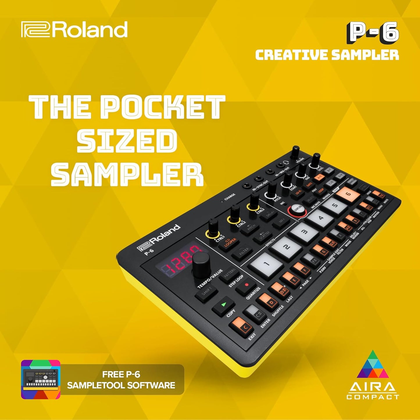 Roland P-6 Creative Sampler AIRA Granular Synth Tool