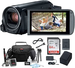 Canon VIXIA HF R800 Camcorder Accessory Bundle